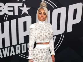 Blac Chyna attends the BET Hip Hop Awards 2017 at The Fillmore Miami Beach at the Jackie Gleason Theater on October 6, 2017 in Miami Beach, Florida. (Photo by Bennett Raglin/Getty Images for BET )