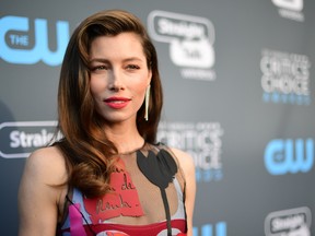 Jessica Biel attends The 23rd Annual Critics' Choice Awards at Barker Hangar on January 11, 2018 in Santa Monica, California. (Photo by Matt Winkelmeyer/Getty Images for The Critics' Choice Awards )