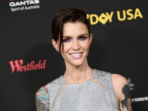 Ruby Rose attends 2018 G'Day USA Los Angeles Black Tie Gala at InterContinental Los Angeles Downtown on January 27, 2018 in Los Angeles, California. (Photo by Emma McIntyre/Getty Images)