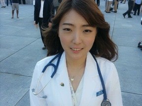 Jessica Kim, a dentistry student at U of T, helped a dying elderly woman after nearly being run down in the deadly van attack in North York on Monday, April 23, 2018.