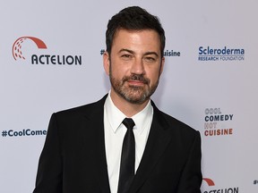 In this June 16, 2017, file photo, Jimmy Kimmel attends the 30th annual Scleroderma Foundation Benefit at the Beverly Wilshire hotel in Beverly Hills, Calif. (Chris Pizzello/Invision/AP, File)