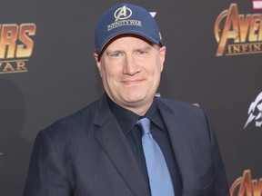 President of Marvel Studios and Producer Kevin Feige attends the premiere for Marvel Studios' Avengers: Infinity War on April 23, 2018 in Hollywood, California. (Jesse Grant/Getty Images for Disney)