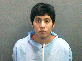 In this undated booking photo released by the Orange County District Attorney's Office shows Kevin Jonas Rojano-Nieto. (Orange County District Attorney's Office via AP)