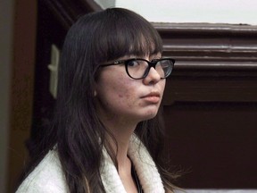 Lindsay Souvannarath has been sentenced to life in prison with no parole for a decade for her plan to shoot up a Halifax mall. (Andrew Vaughan/The Canadian Press/Files)