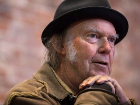 Rocker Neil Young is joining his legendary backing band Crazy Horse for a pair of special performances next month. (Darryl Dyck/The Canadian Press/Files)