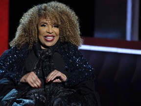 FILE - In this Saturday, Aug. 5, 2017, file photo, honoree Roberta Flack attends the Black Girls Rock! Awards at the New Jersey Performing Arts Center on in Newark, N.J. TMZ reports that the superstar singer walked off the stage on her own after feeling ill during a performance at the Apollo Theater in New York on Friday, April 20, 2018. She was taken to the hospital in an ambulance but released later that evening.