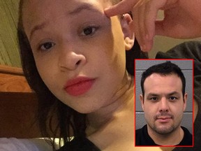 Antonio Rosales (inset) allegedly killed Desiree Robinson. (Facebook/Cook County Sheriff's Office)