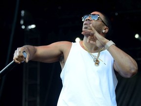 Nelly performs at Rock the Park at Harris Park in London, Ontario on Friday July 15, 2016.