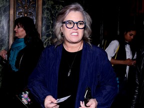 Rosie O'Donnell attends the opening night for Children of a Lesser God at Studio 54 Theatre in New York City, April 12, 2018. (Joseph Marzullo/WENN.com)