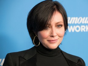 Actress Shannen Doherty attends Paramount Network Launch Party at Sunset Tower on January 18, 2018 in Los Angeles, California. (Earl Gibson III/Getty Images)