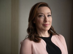 Actor Molly Parker poses for a portrait in Toronto to promote her new series, Netflix's Lost in Space reboot, Tuesday, April 10, 2018.