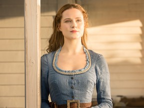 Evan Rachel Wood in a scene from Season 1 of Westworld. (HBO)