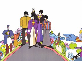 The Beatles in "Yellow Submarine."