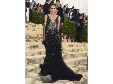 Kelie Knight attends The Metropolitan Museum of Art's Costume Institute benefit gala celebrating the opening of the Heavenly Bodies: Fashion and the Catholic Imagination exhibition on Monday, May 7, 2018, in New York.