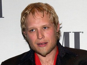 In this May 17, 2005, file photo, 3 Doors Down member Matt Roberts arrives at the BMI Pop Music Awards in Beverly Hills, Calif.