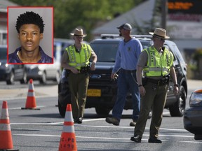 Dawnta Anthony Harris, 16, is charged with first-degree murder in the slaying of Maryland police officer. (AP Photos)