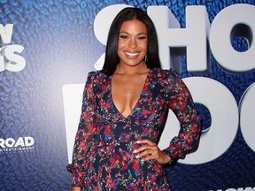 Singer/actress Jordin Sparks attends the premiere of Global Road Entertainment's "Show Dogs" at TCL Chinese 6 Theatres on May 5, 2018 in Hollywood, California.