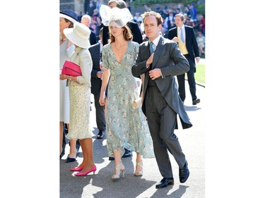 Tom Inskip arrives for the wedding ceremony of Britain's Prince Harry, Duke of Sussex and US actress Meghan Markle at St George's Chapel, Windsor Castle, in Windsor, on May 19, 2018.