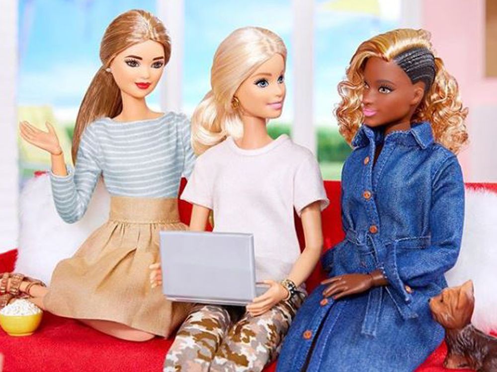 New black online barbie