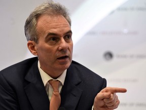 This Feb. 8, 2018 file photo shows Bank of England deputy governor Ben Broadbent in London.