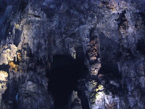 File photo of the Cacahuamilpa Caverns in Guerrero state, Mexico. (Wikimedia Commons/Thelmadatter/HO)