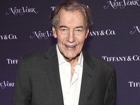 In this Oct. 24, 2017, file photo, Charlie Rose attends New York Magazine's 50th Anniversary Celebration at Katz's Delicatessen in New York. (Andy Kropa/Invision/AP, File)