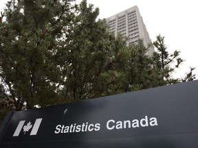 Signage marks the Statistics Canada offices in Ottawa on July 21, 2010.