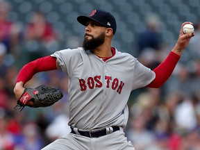 David Price of the Boston Red Sox pitches against the Texas Rangers at Globe Life Park in Arlington on May 3, 2018 in Texas. (Tom Pennington/Getty Images)