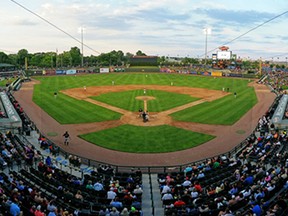 Dow Diamond in Midland, Mich. (MiLB.com photo)