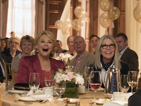 This image released by Paramount Pictures shows Candice Bergen, left, and Diane Keaton in a scene from "Book Club." (Melinda Sue Gordon/Paramount Pictures via AP) ORG XMIT: NYET117