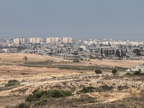 A view into Gaza City. (	CAEccles/Getty Images)