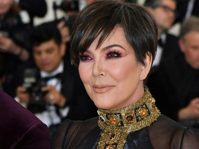 Kris Jenner arrives for the 2018 Met Gala on May 7, 2018, at the Metropolitan Museum of Art in New York. (Angela Weiss/AFP/Getty Images)