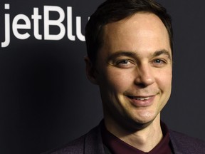 In this March 21, 2018 file photo, Jim Parsons, a cast member in the television series "The Big Bang Theory," poses during the 35th Annual PaleyFest at the Dolby Theatre in Los Angeles. (Chris Pizzello/Invision/AP, File)