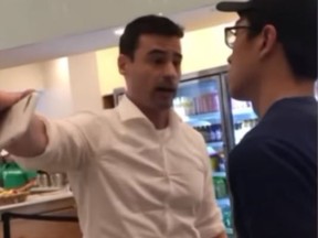 New York City lawyer is seen in a video yelling racist comments at Spanish-speaking restaurant workers.