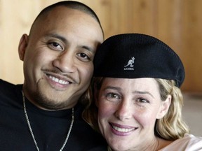In this photo provided by ``Entertainment Tonight'' and ``The Insider,'' Mary Kay Letourneau and  her former sixth-grade pupil Vili Fualaau, pose for a photo, April 9, 2005, in their home in Seattle.