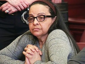 In this Thursday, March 1, 2018 file  image from video, Yoselyn Ortega, a trusted nanny to a well-to-do family, listens to court proceedings during the first day of her trial, in New York. (AP)