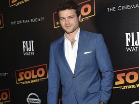 Alden Ehrenreich attends a special screening of "Solo: A Star Wars Story" at SVA Theatre on Monday, May 21, 2018, in New York.
