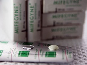 The abortion drug Mifepristone, also known as RU486, is pictured in an abortion clinic February 17, 2006 in Auckland, New Zealand. (Getty)