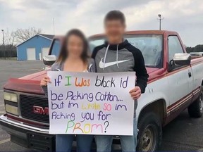 Maple Valley High School in Vermontville Township, Michigan is feeling the heat after one student asked another to the prom with a racially offensive sign. (WILX)