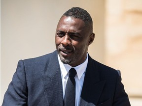 The wedding of Prince Harry and Meghan Markle at Windsor Castle  Featuring: Idris Elba