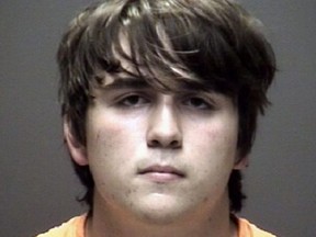 This file photo provided by the Galveston County Sheriff's Office shows Dimitrios Pagourtzis, who law enforcement officials took into custody Friday, May 18, 2018, and identified as the suspect in the deadly school shooting in Santa Fe, Texas, near Houston. (Galveston County Sheriff's Office via AP, File)