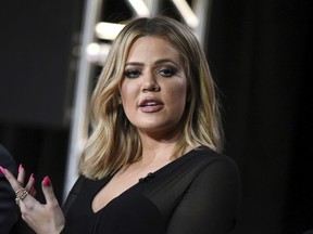 In this Jan. 6, 2016, file photo, Khloe Kardashian participates in the panel for "Kocktails with Khloe" at the FYI 2016 Winter TCA in Pasadena, Calif. Within days of giving birth to her first child, celebrity watchers noticed Khloe Kardashian had an Instagram account registered for her daughter True.