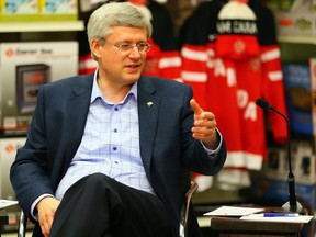 Former Canadian Prime Minister Stephen Harper.