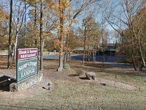 The Surf and Turf Lodge in Bessemer City, N.C., is pictured in this screengrab of a Google Street View image. (Google)