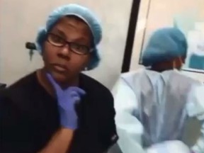 Dr. Windell Boutte is being suspended by the Georgia Medical Board after her controversial actions during surgery. (Facebook/WSB-TV)
