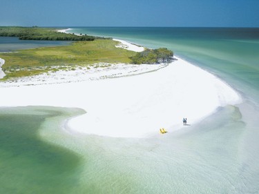 This undated photo provided by Visit Florida shows Caladesi Island State Park in Dunedin, Florida. The beach is No. 7 on the list of best beaches for the summer of 2018 compiled by Stephen Leatherman, also known as Dr. Beach, a professor at Florida International University.