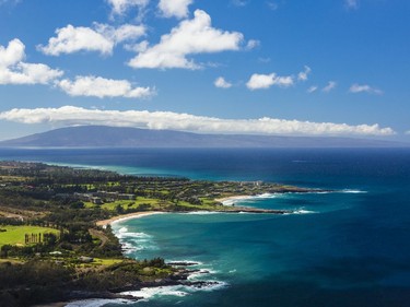 This undated photo provided by the Hawaii Tourism Authority shows a view of the Kapalua coastline in Maui, Hawaii. Kapalua Bay Beach is No. 1 on the list of best beaches for the summer of 2018 compiled by Stephen Leatherman, also known as Dr. Beach, a professor at Florida International University.