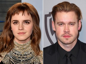 Emma Watson and Chord Overstreet. (Getty Images)
