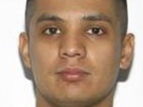 This undated image provided by Richmond City Sheriff's Office shows Joshua Yabut. Yabut, a soldier who was chased by police for more than 60 miles after he stole an armored personnel carrier from a National Guard base was driving under the influence of drugs, Virginia State Police said Wednesday, June 6, 2018. (Richmond City Sheriff's Office via AP)
