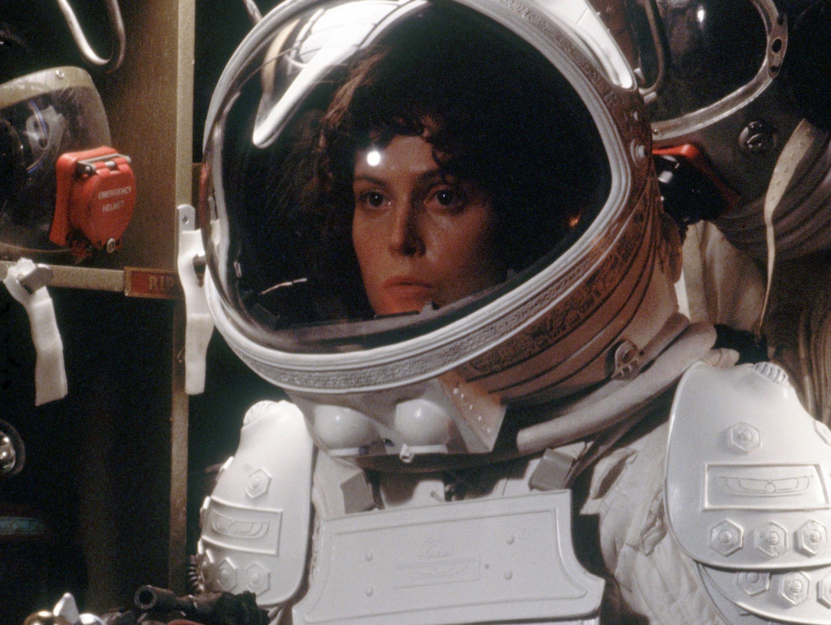 Sigourney Weaver's 'Alien' spacesuit fetches big bucks at massive movie ...